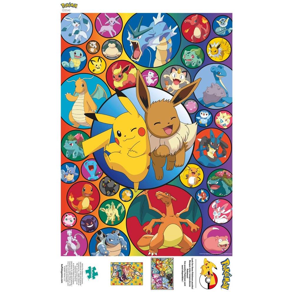 Buffalo Games Pokémon Bubble 500 Piece Jigsaw Puzzle