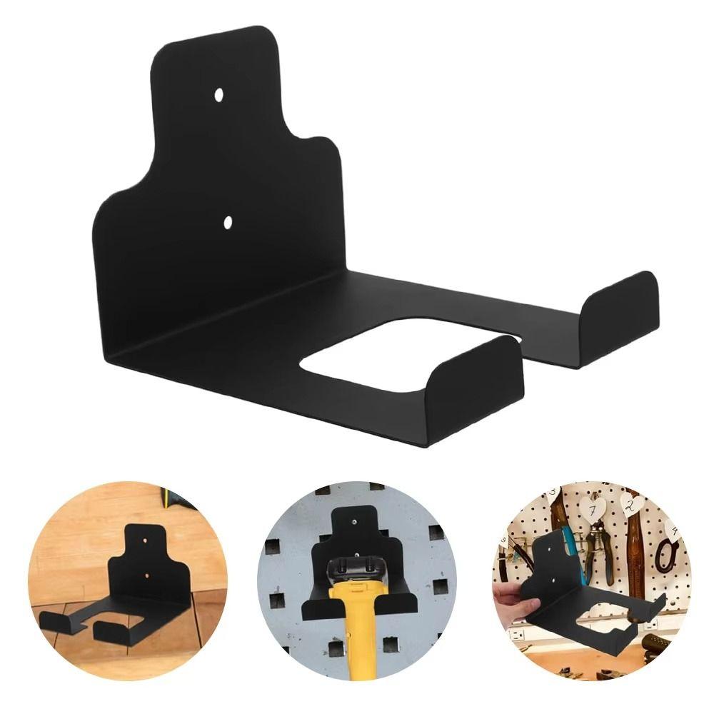 1Pcs Iron Trimmer Rack Black Power Tool Hanger New Hedge Garden Tool  For Grass Trimmer