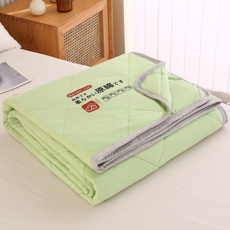 Summer Light Comforter Soft Air Conditioning Four Season Quilt/Blanket A Grade Washed Cotton Single Double Bed Comforter Quilt