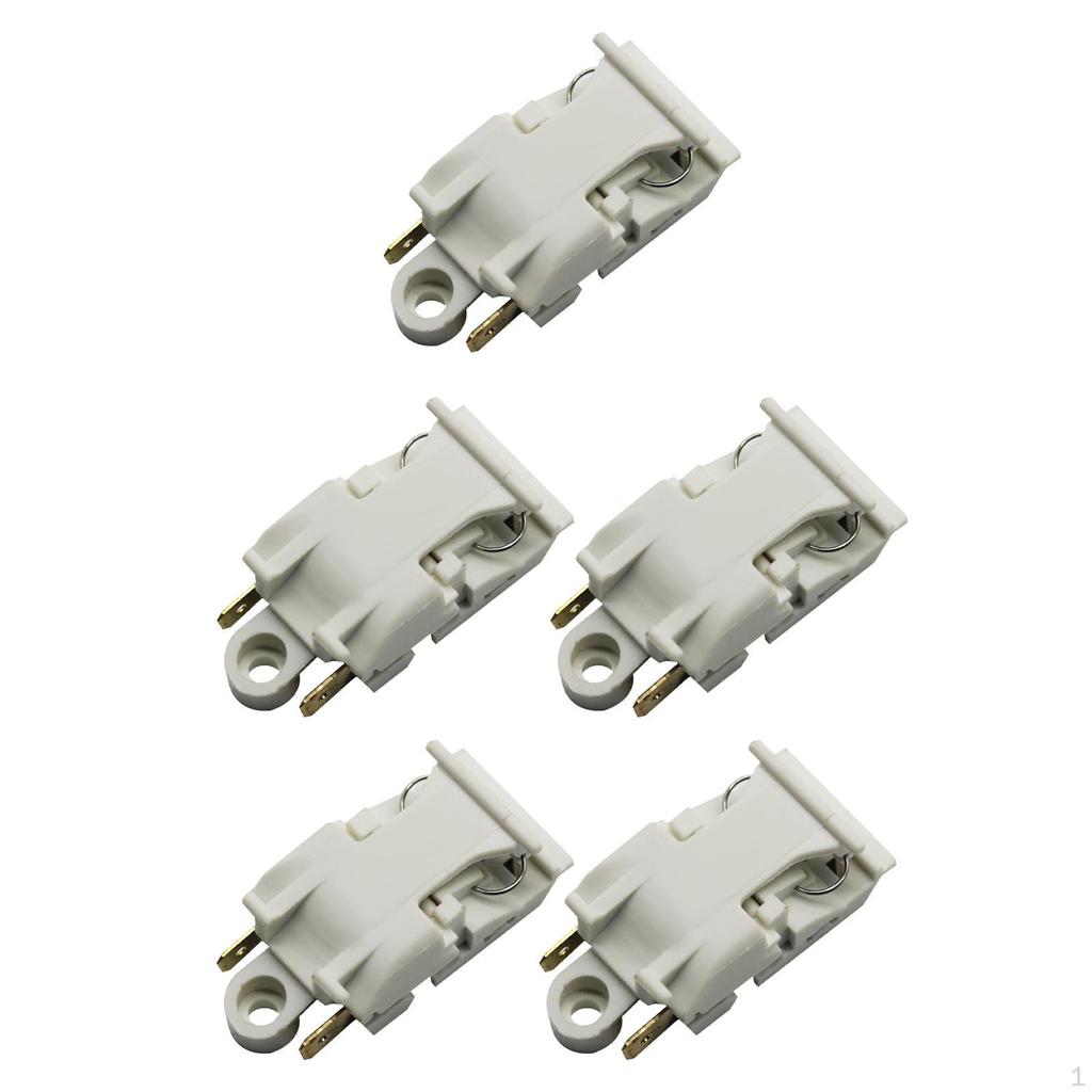 Confezione da 5 Interruttore di Controllo Temperatura per Bollitore Elettrico 2 Pin Spegnimento Automatico