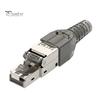 RJ45 Network Connector Universal Easy Assembly High Speed LAN Data Transfer Network Connector Head Accessories