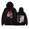 Attack On Titan Cartoon Hoodies Graphic Printed Sweatshirts Casual Long Sleeve Tops for Men Women