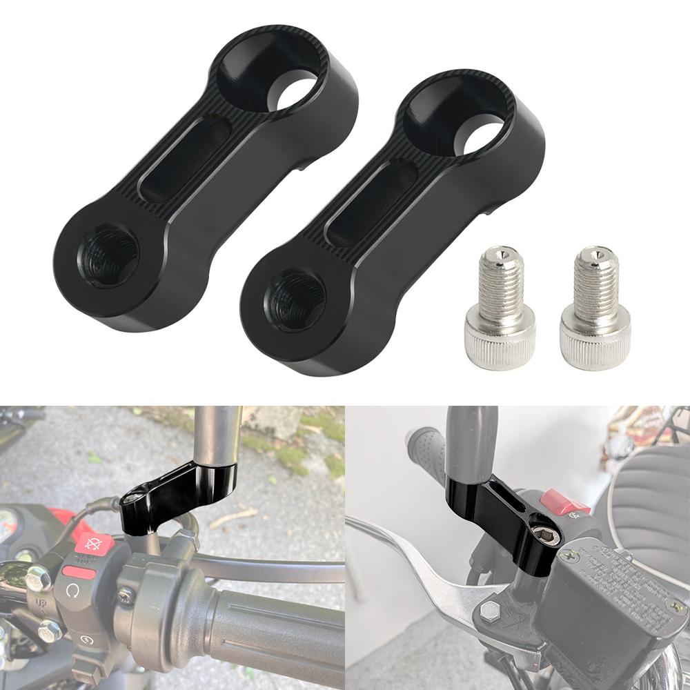 M10*1.25 Motorcycle Side Mirror Mount Adapters for Honda CBR600F F2 F3 F4 F4i CBR600RR CBR1000RR CBR900RR CBR1100XX CBR1000F