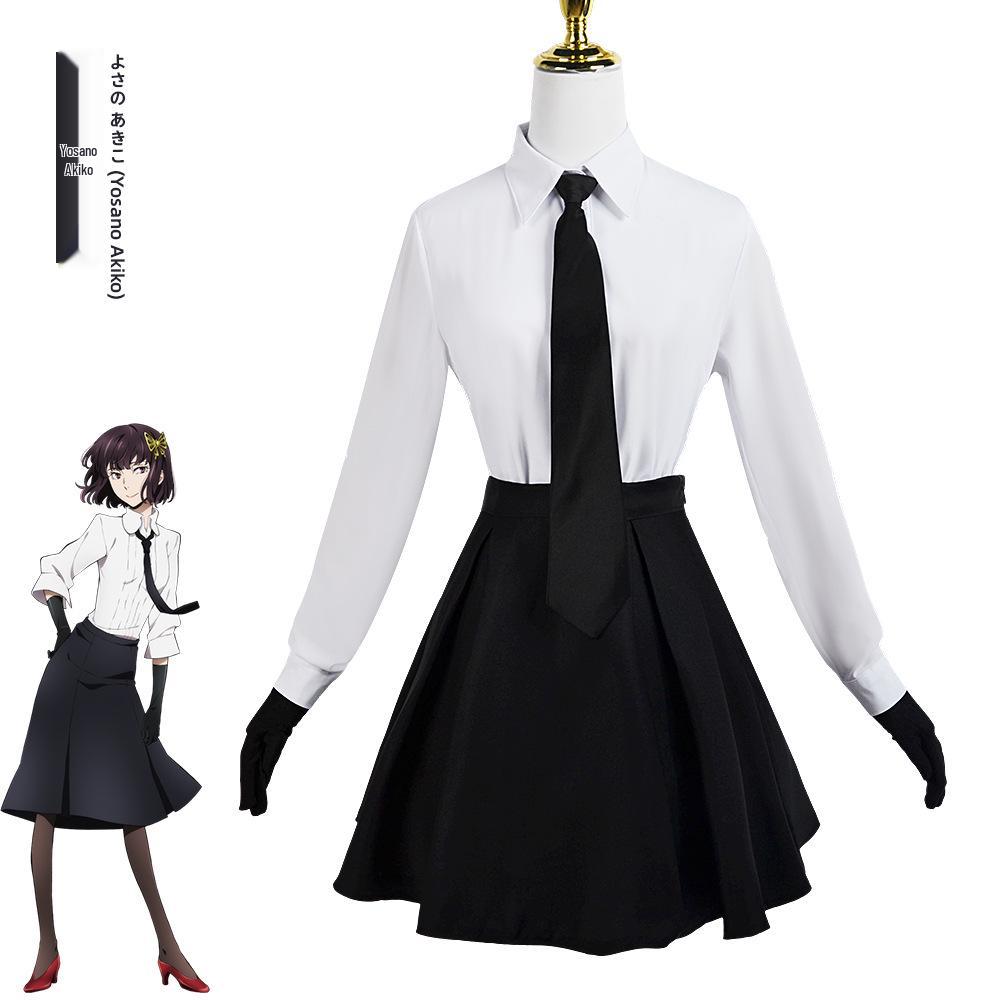 Bungo Stray Dogs Dazai Osamu & Nakahara Chuuya Anime Cosplay Kostymesett Tilgjengelig