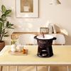 Chocolate Fondue Mug, Chocolate Melting Cup Tea Light with Forks and Candle, Butter Warmers Pot Set, Cheese Melting Cup, Warmer Mug