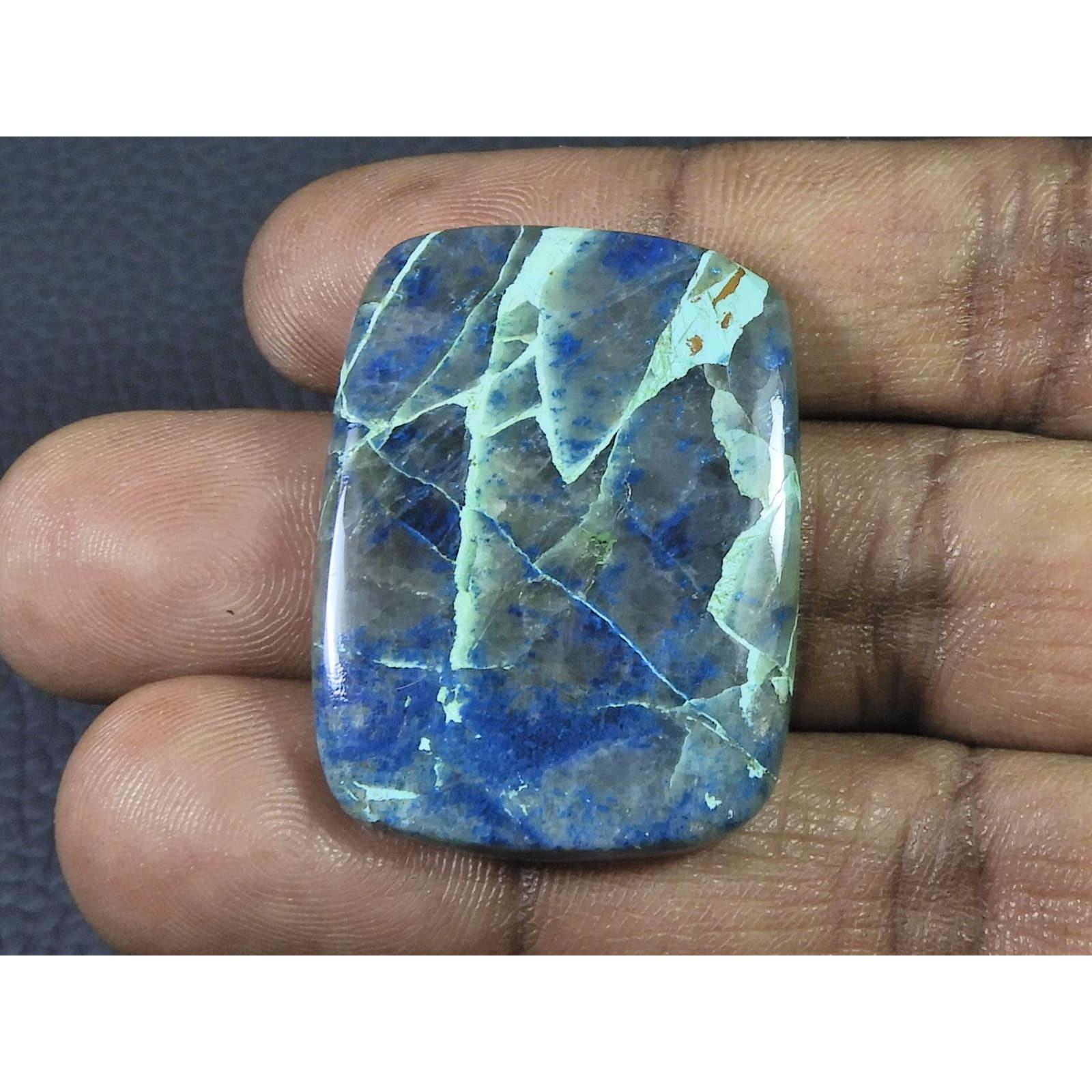 27X36X5MM Natural Shattuckite Octagon Cabochon Loose Designer Gemstone 59Cts D-268