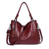 Genuine Leather Women's Bag, Tote Bag, Mom's Bag, Fringed Large-capacity Bag, Single-shoulder Crossbody Handbag