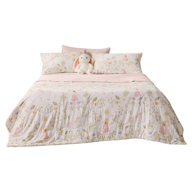 Luolai Kids Cooling Machine Washable Summer Quilt 150x215cm