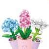 Kinderpuzzle Kleine Partikel Bausteine Blume Simulation Rose Bausteine Modell Spielzeug