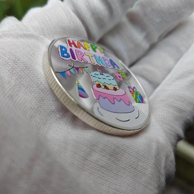 Souvenir Coin Happy Birthday Collection Coins Commemorative