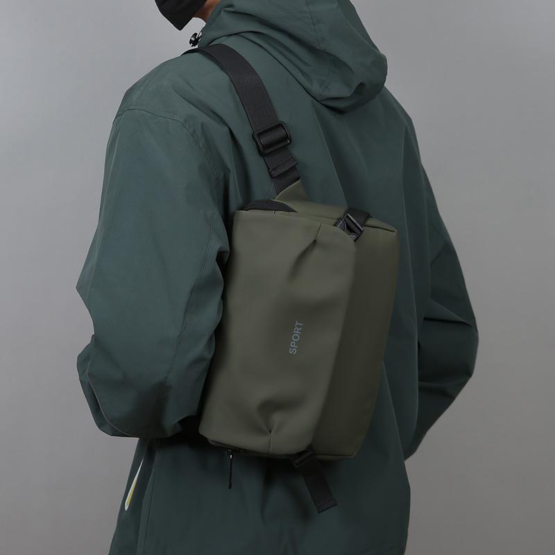 Wasserdichte Crossbody-Tasche für Herren, große Kapazität, Schulter-Umhängetasche für Handy, Tablet, Geldbörse, Regenschirm, Organizer, Reise, Arbeit, Sport
