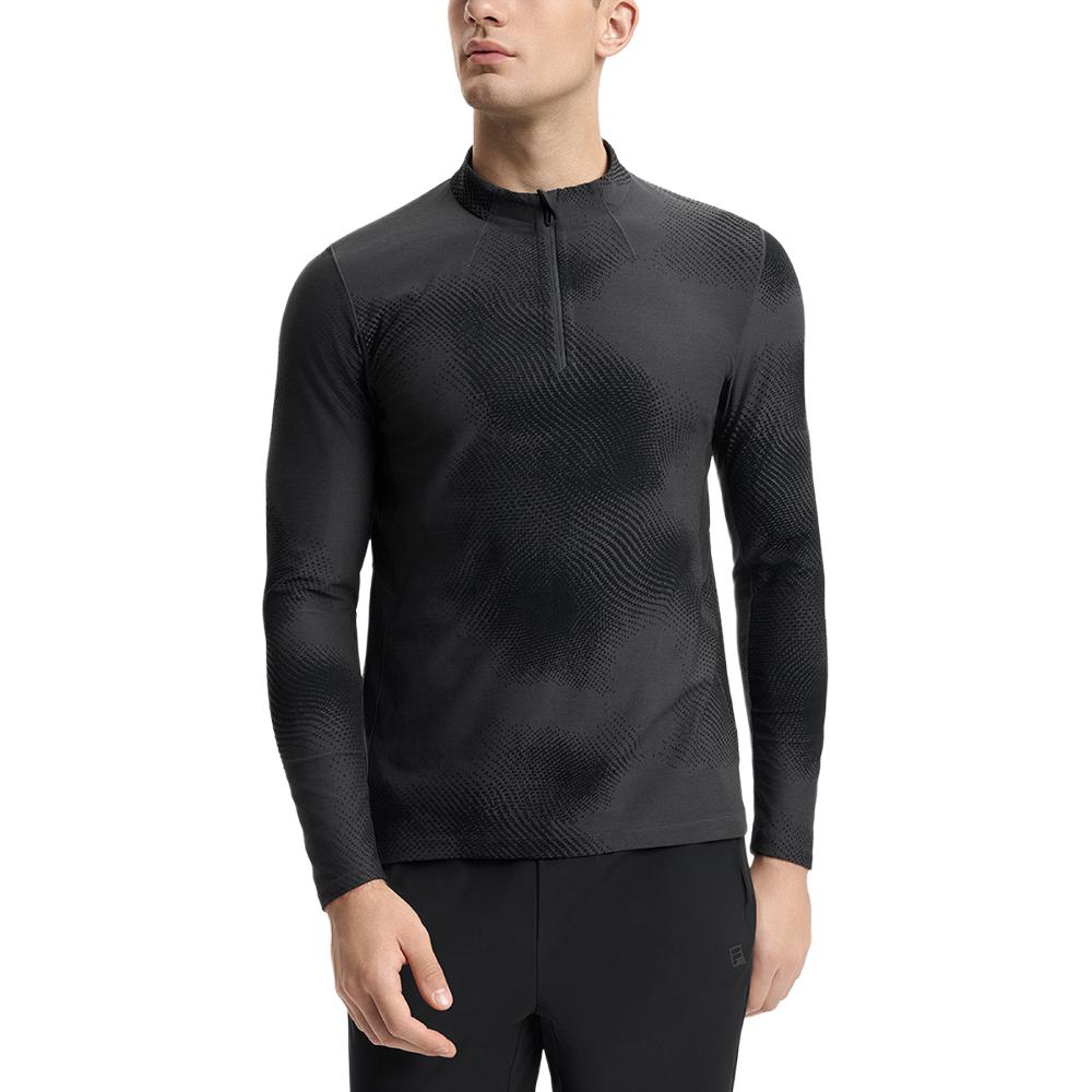 Fila Fashion Versatile Fitness Long Sleeve T-Shirt Men Tops A11M511211F-ZA