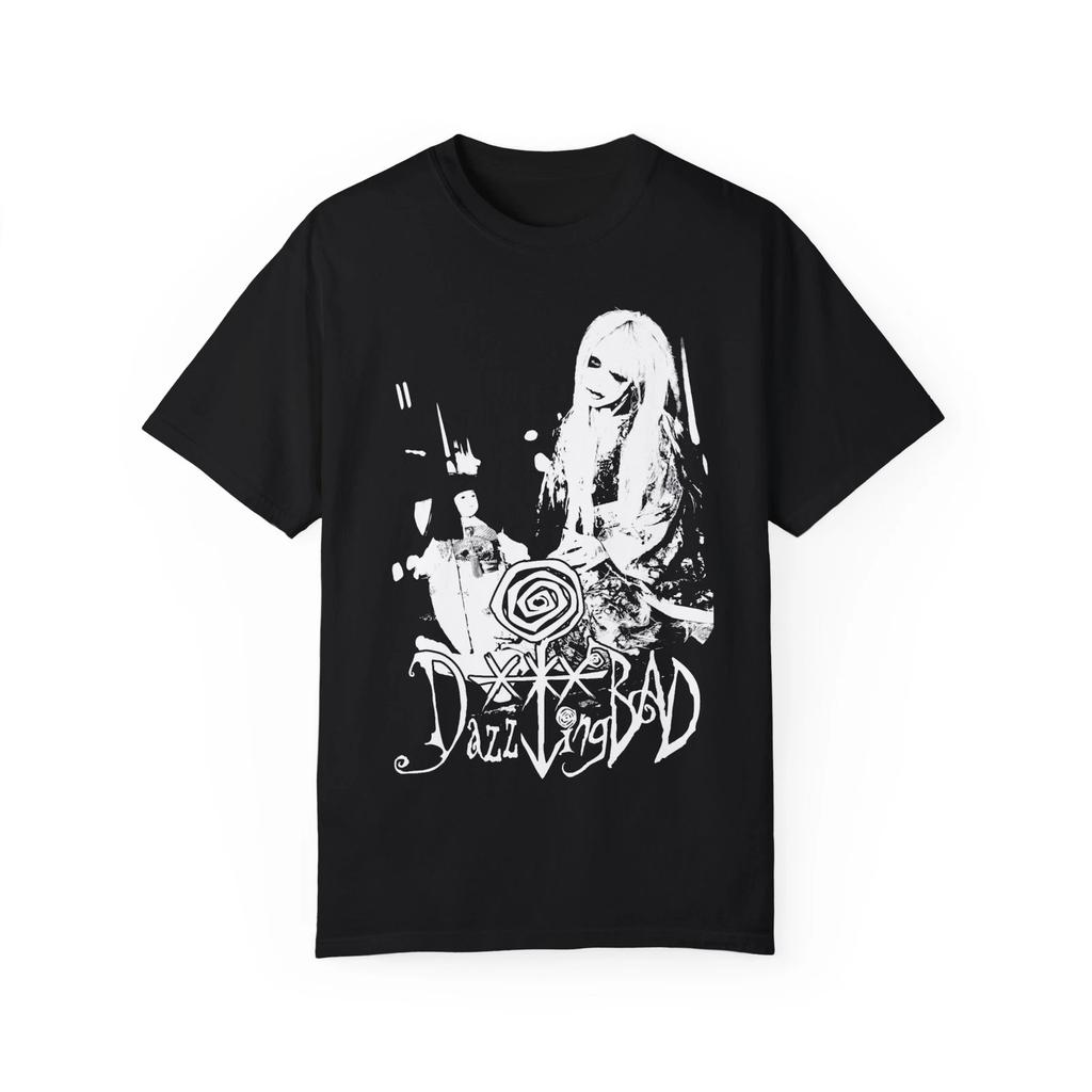 American Vintage DazzlingBAD Japanese Band Merch Gothic TShirt Summer New Vintage Fashion Mens and Womens Streetwear 2026