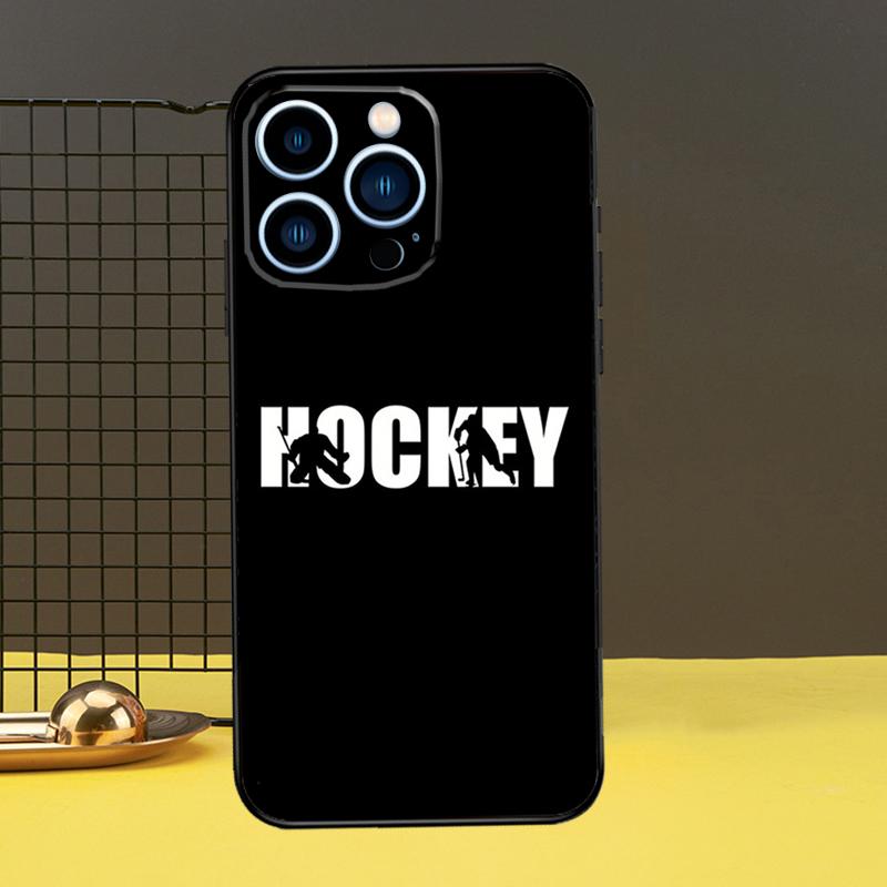 

Ice Hockey Puck Case For iPhone 16 15 14 13 12 11 Pro Max X XR XS 7 8 Plus 12 13 Mini Bumper Cover iPhone 12