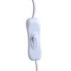 5.5x2.1mm DC5521 Y Splitter Power Cable Female to Three Male Extension with Switcher for LED and CCTV 37CM