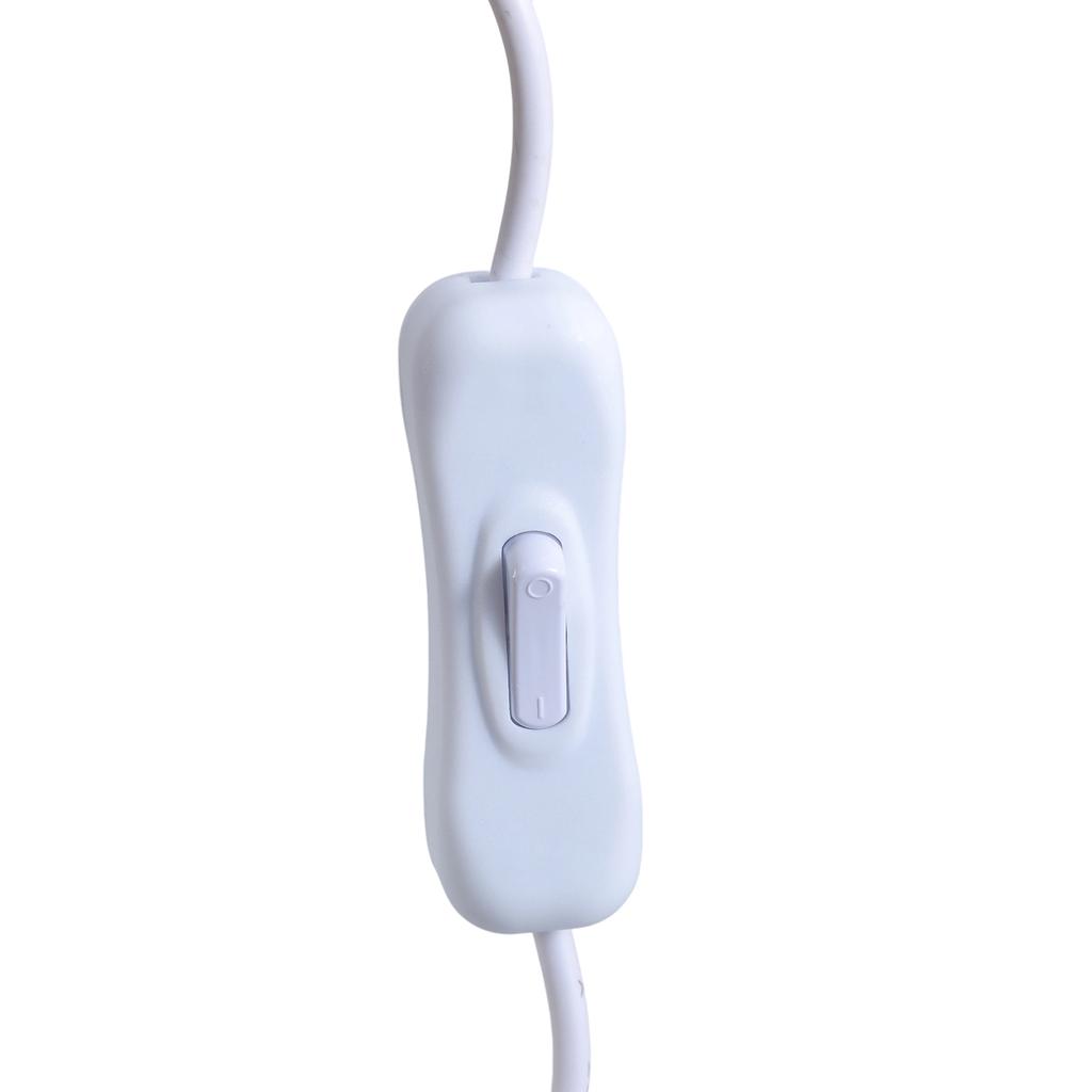 5.5x2.1mm DC5521 Y Splitter Power Cable Female to Three Male Extension with Switcher for LED and CCTV 37CM