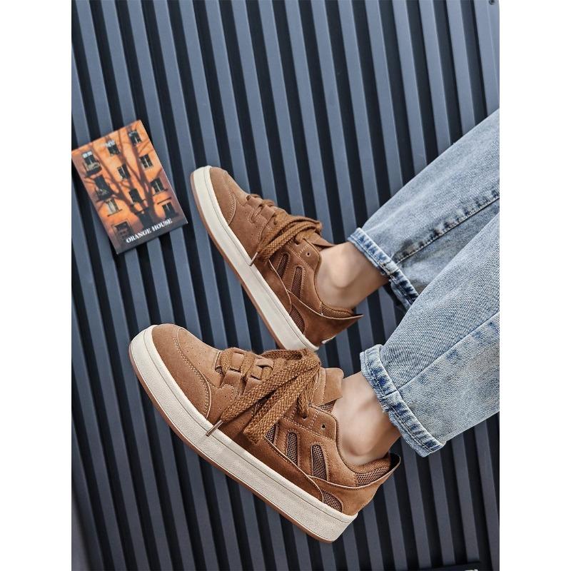 Men's Shoes Trendy Shoes 2 Board Shoes Men's Versatile Niche Angola Red Board Shoes Men