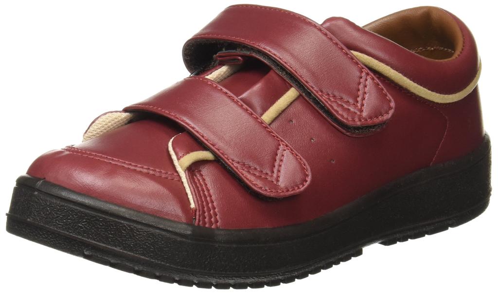 Moonstar 05 Medical Shoes Foot Size cm V-Step (Left Only), Wine, 23.0