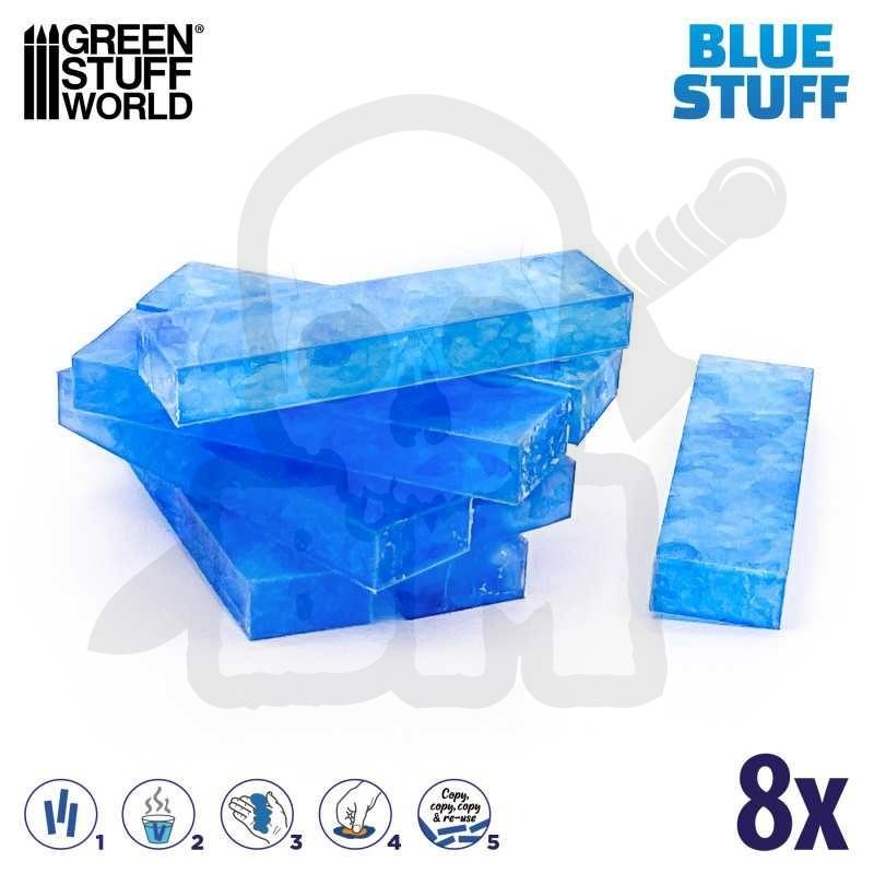 Gstu365159 blue stuff molds (8 bars)
