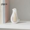 Minimalist Aesthetic Room Ornaments Nordic Ceramic Bird Figurine, Decorative Ornament, Modern Sophisticated Crafts for Bedroom Sculpture Living Shelf