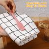 4-piece set of long handle double-head silicone small scraper (multi-color) kitchen pastry silicone scraper