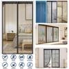Screen Door Mesh Curtain Anti Mosquito Fly Insect Net Insect-Proof Mesh Door Curtain For Home Kitchen Windows And Doors