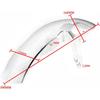 Z650 Ninja650 Front Fender Mudguard Tire Hugger Splash Guard For Kawasaki Ninja 650 2017-2025 Motorcycle Wheel Cover Accessories
