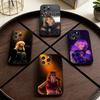 Amerikaanse M-Maya H-Hawke Telefoonhoesje Voor iPhone 17,16,15,14,13,12,11 Plus,Pro Max,XS,Zachte Siliconen Zwarte Cover