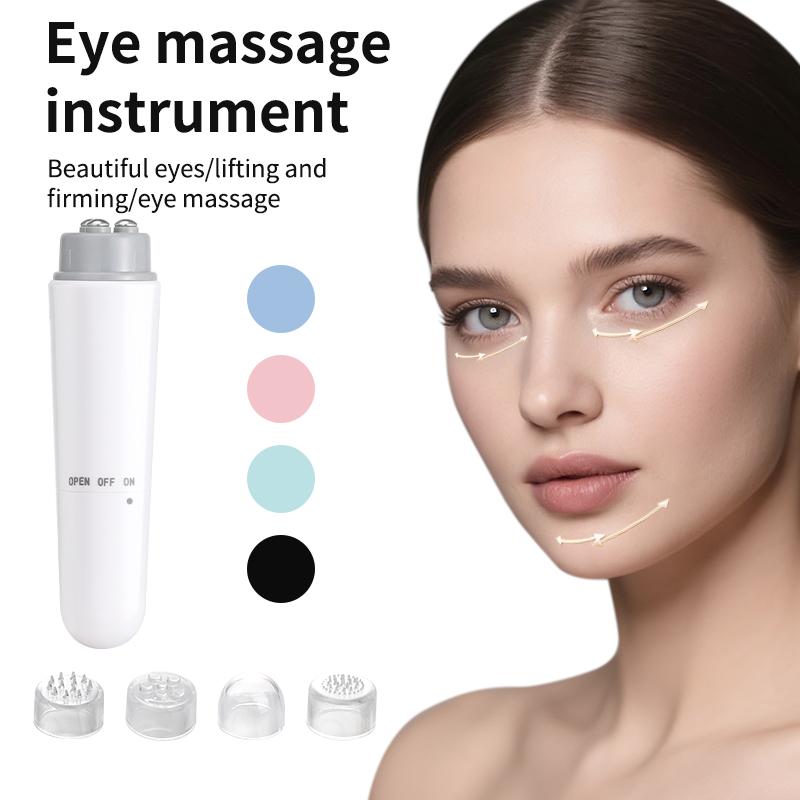 4 In 1 Electric Facial Massager Micro Vibration Eye Beauty Instrument For Relax Eye Dark Circles Eye Bags Puffiness Eye Massage