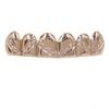 Gold-Plated Hip Hop Grillz - Twill Style