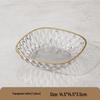 Elegant Fruit & Snack Plate for Living Room or Front Desk Display