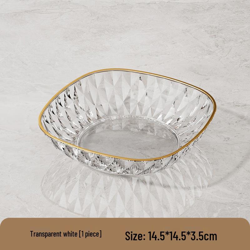 Elegant Fruit & Snack Plate for Living Room or Front Desk Display