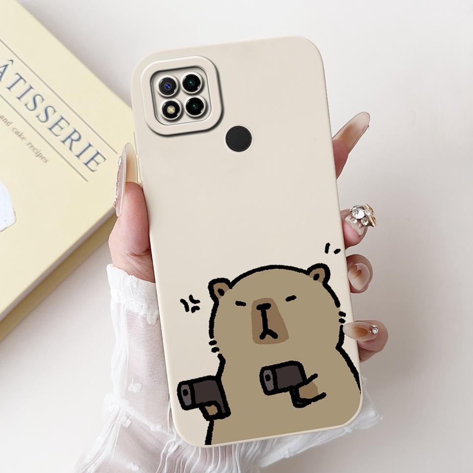 New For Xiaomi Redmi 9C 6.53" Case Cartoon Panda Soft Silicon Back Cover For Redmi 9C NFC lovely Animal print Phone Case Funda