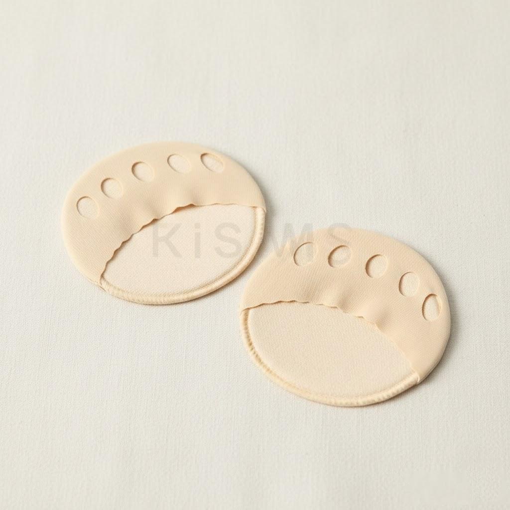 

Women Invisible Forefoot Pads High Heels Non Slip Cushion Insoles Comfortable Cotton Toe Socks Foot Care Shoe Inserts for Women