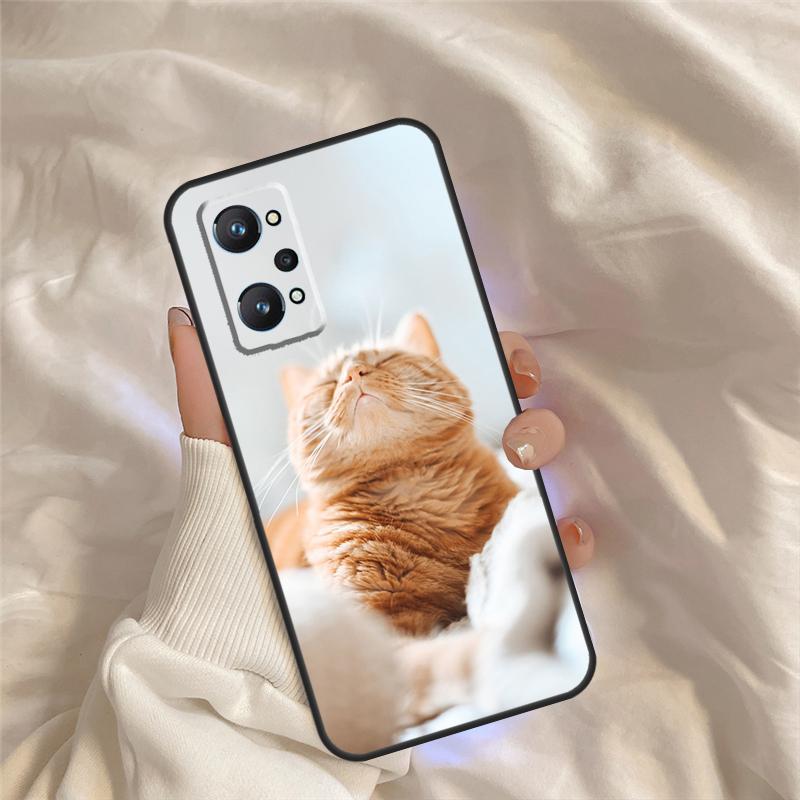 Cute Cat Animal Case For Realme 15 14 11 12 13 Pro Plus C65 C67 C71 C63 C61 C55 C51 C53 C35 C75 GT6 GT7 Pro