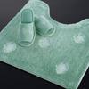 Senko DECORMUSEE Emblem Paper Holder Cover, Green with Rhinestones, 64567, Approx. 15cm Wide