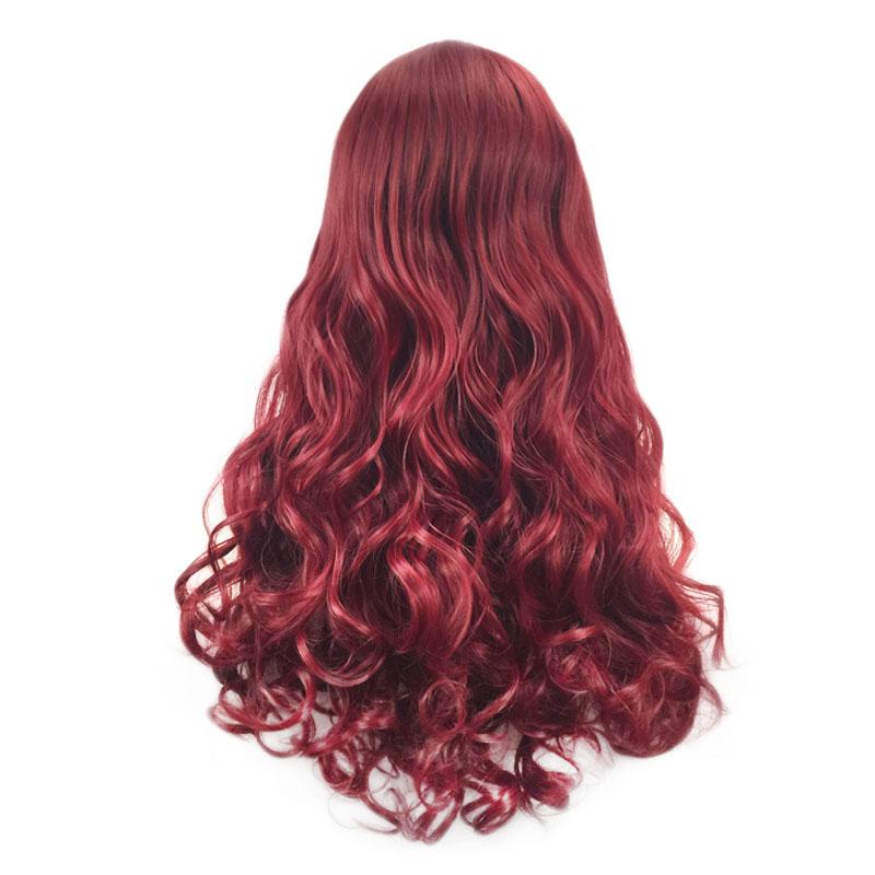 natural red afro wig
