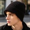Thick Winter Earmuff Cap Windproof Warm Beanie Hat Fashion Knitted Earmuff Hat  Men Women