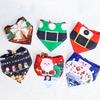 Christmas Dog Bandanas Santa Claus Dog Scarf For Boy And Girl Pet Holiday Bandana For Small Medium Dogs Puppy Triangular Bandage