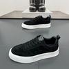 Fashion Men's Leather Casual Shoes Loafers 2025 Spring New Comfortable Skatebaord Shoes Flat Shoe Versatile Man Sneakers Tenis Masculino