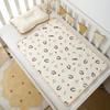 Waterproof Gauze Baby Cotton Crepe Mattress Protector 50x70cm Breathable Newborn Incontinence Care Pad