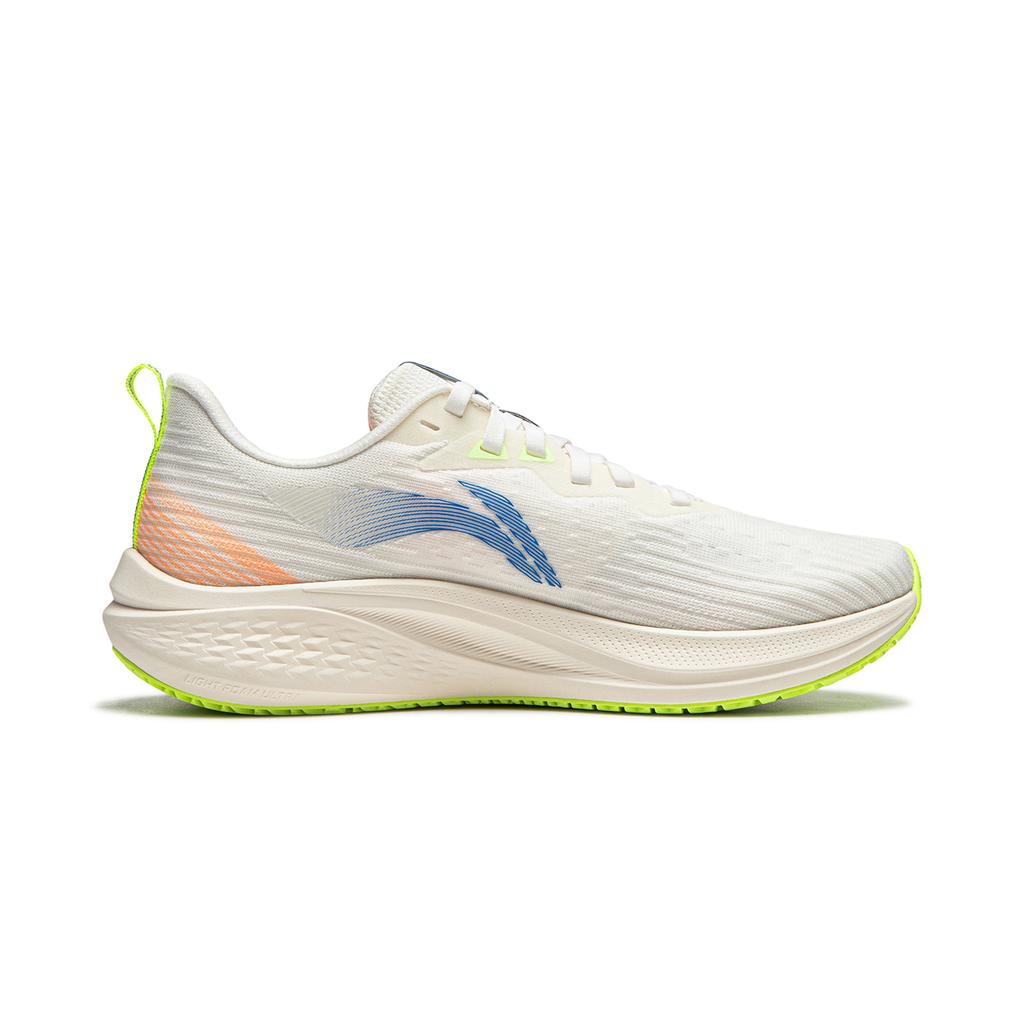 New LiNing Red Hare 7 Cushioning Abrasion Resistant Lightweight Low Top Training Racing Running Shoes Women's Ecru ARPV024-5