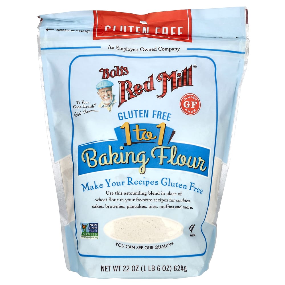 Мука для выпечки Bob s Red Mill без глютена, 1 к 1, 624 г