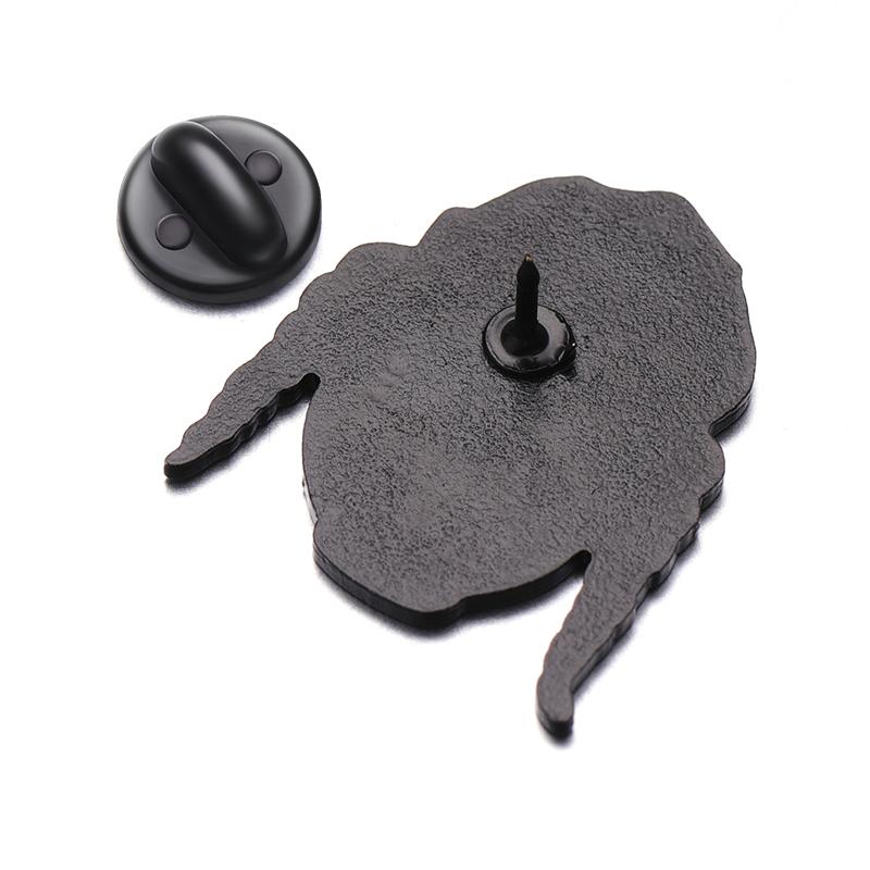 Rock Hip Hop Emaille Pins Custom Kunst Musikliebhaber Broschen Reversabzeichen Punk Schmuck Geschenk für Freunde