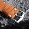 Handmade Genuine Leather Watchband Retro Brown Black 18/19/20/21/22mmSoft Men Women Vintage Bracelet First Layer Cowhide Bracele