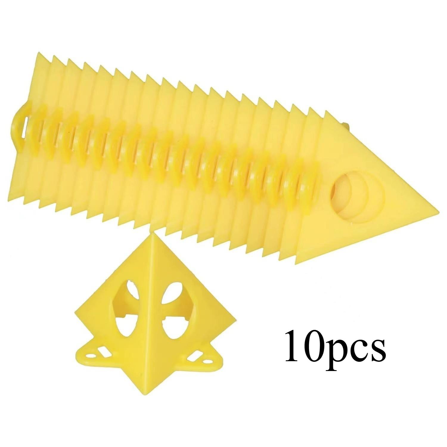 

10/20/30 pyramid-shaped tripods, triangular brackets, carpenters paint and paint wooden board support frame foot pads yellow