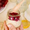 100/150/200ML Pudding Glass Bottle with PE Lids Clear Jars for Yogurt Jam Honey Home Kitchen Baking Accessories Creative Gifts