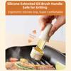 2 in 1 Oil Dispenser Bottle 180ML Barbecue Spray Bottle Easy To Clean Measuring Oil Bottle  Baking