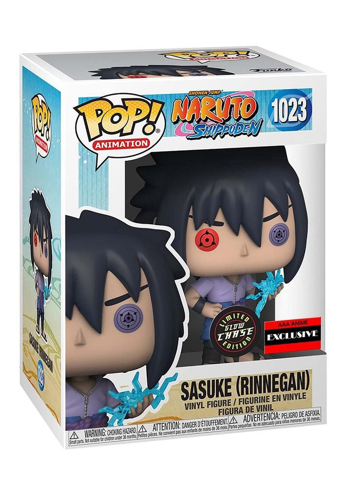 Funko Naruto Shippuden Uchiha Sasuke Pop Figure Anime (Rinnegan) (AAA Exclusive)