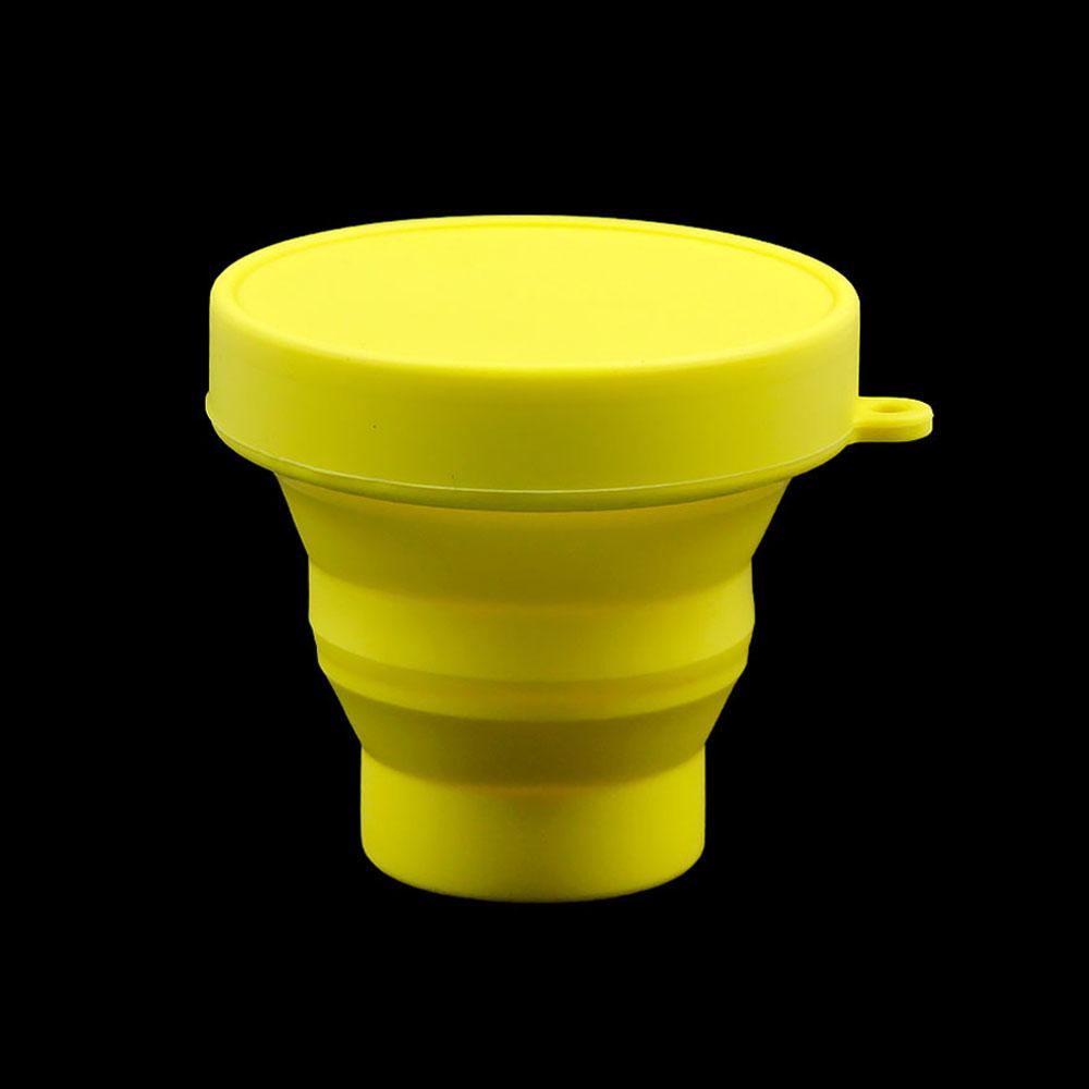Silicone World Portable Silicone Folding Cup Mouthwash Cups Travel Outdoor Anti Drop Telescopic Cup Coffee Handcup Water Cup
